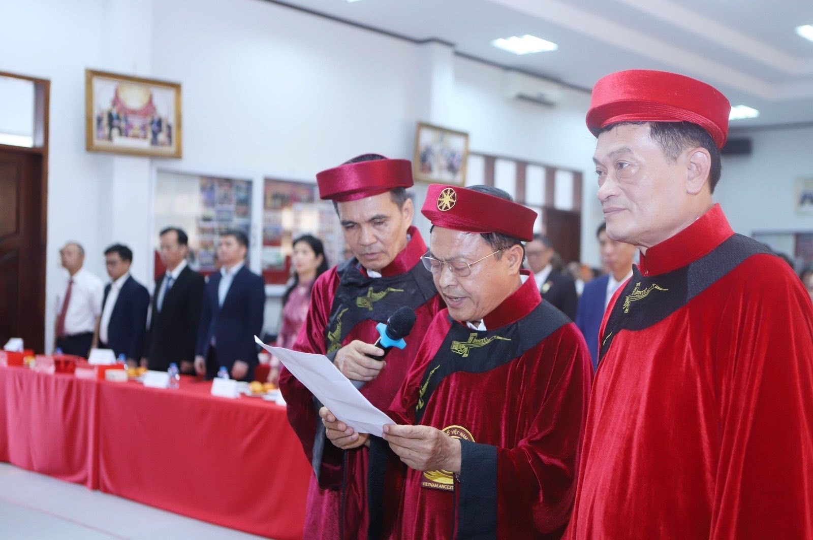 Trang trọng tổ chức Lễ Giỗ Tổ Hùng Vương tại Lào