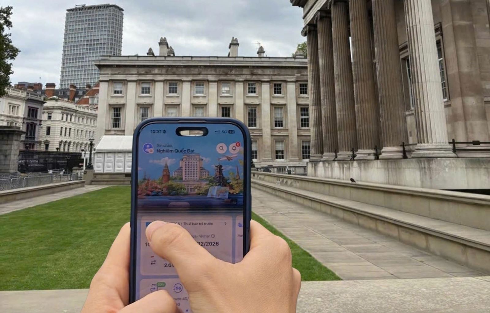 Người Việt Nam ở nước ngoài có thể xác thực thông tin thuê bao qua app MyVNPT.