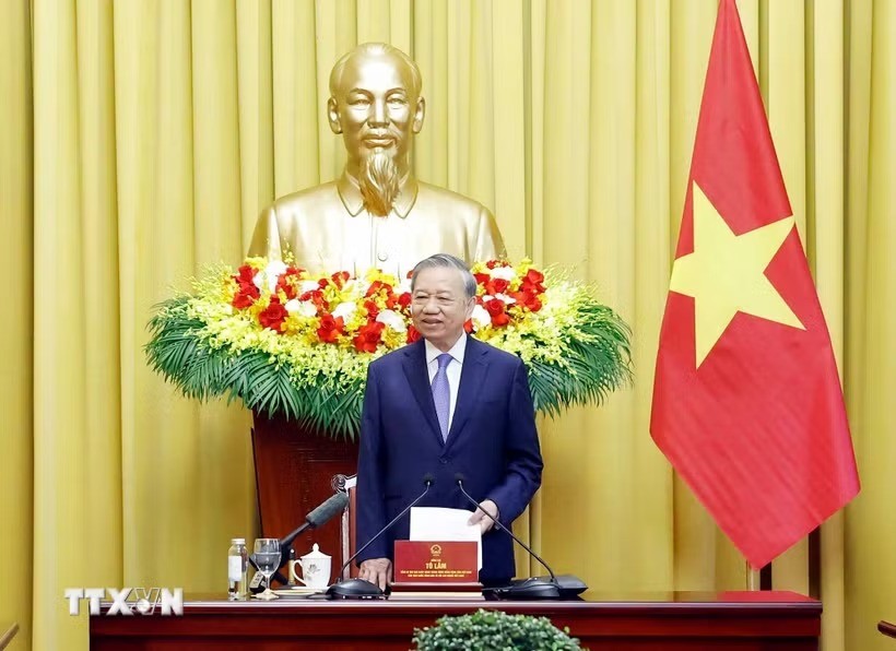 Tổng Bí thư, Chủ tịch nước Tô Lâm. (Ảnh: Thống Nhất/TTXVN)