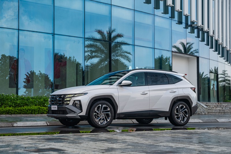 Hyundai Tucson là mẫu xe có doanh số cao nhất của thương hiệu với 626 xe bán ra