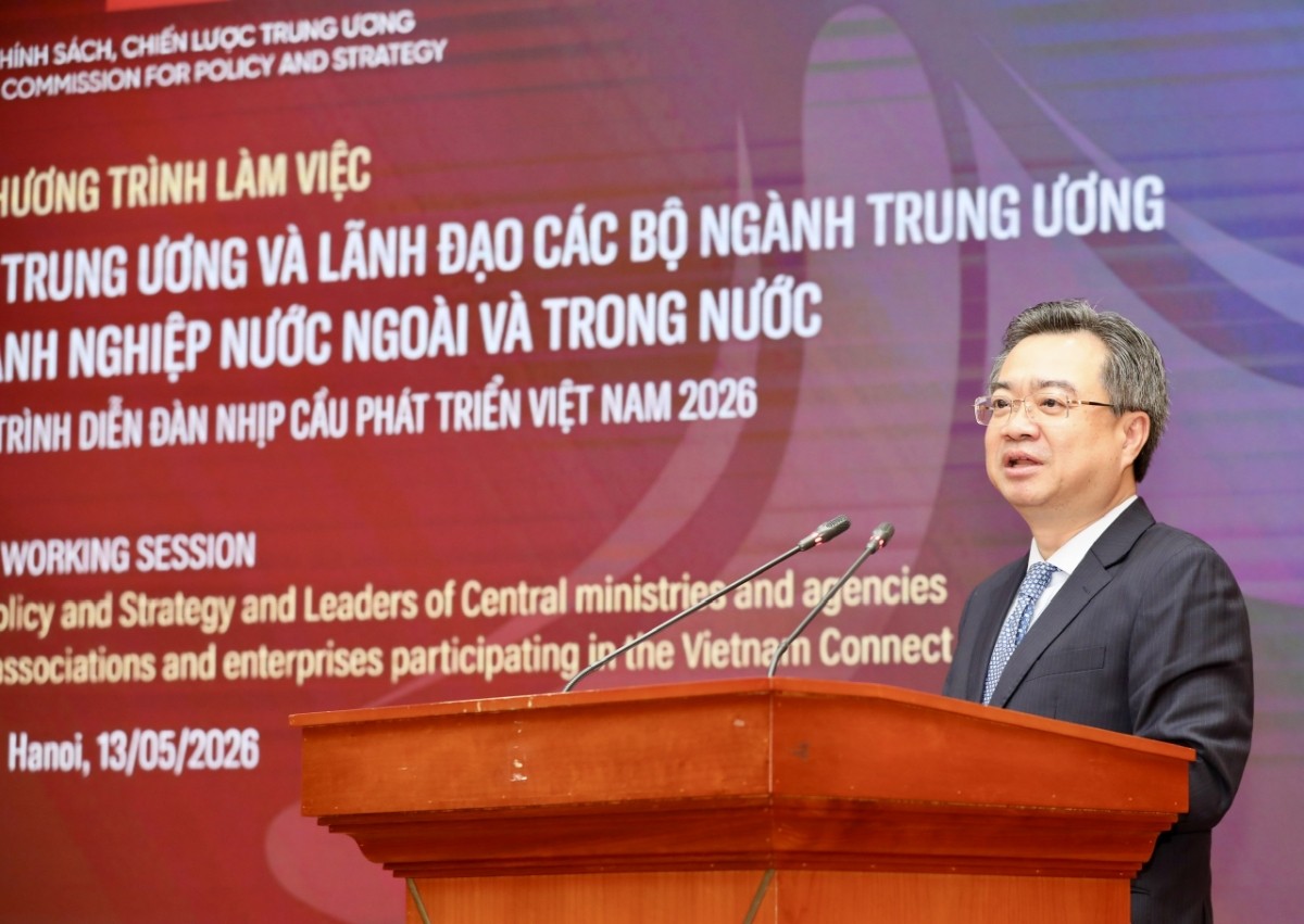 Ông Nguyễn Thanh Nghị, Ủy viên Bộ Chính trị, Bí thư Trung ương Đảng, Trưởng Ban Chính sách và Chiến lược Trung ương. (Ảnh: VnEconomy)
