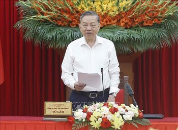 tong bi thu chu tich nuoc chu tri phien hop bcd tong ket 100 nam dang lanh dao cach mang viet nam