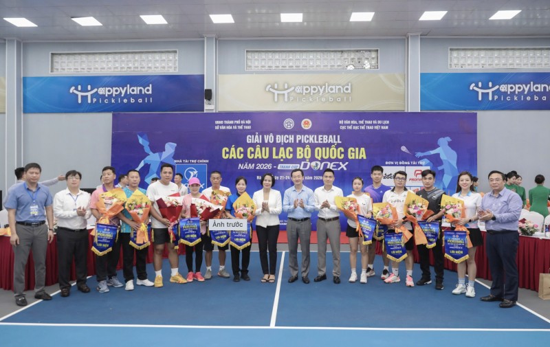 khai mac giai pickleball quy mo lon nhat tu truoc den nay voi 683 van dong vien