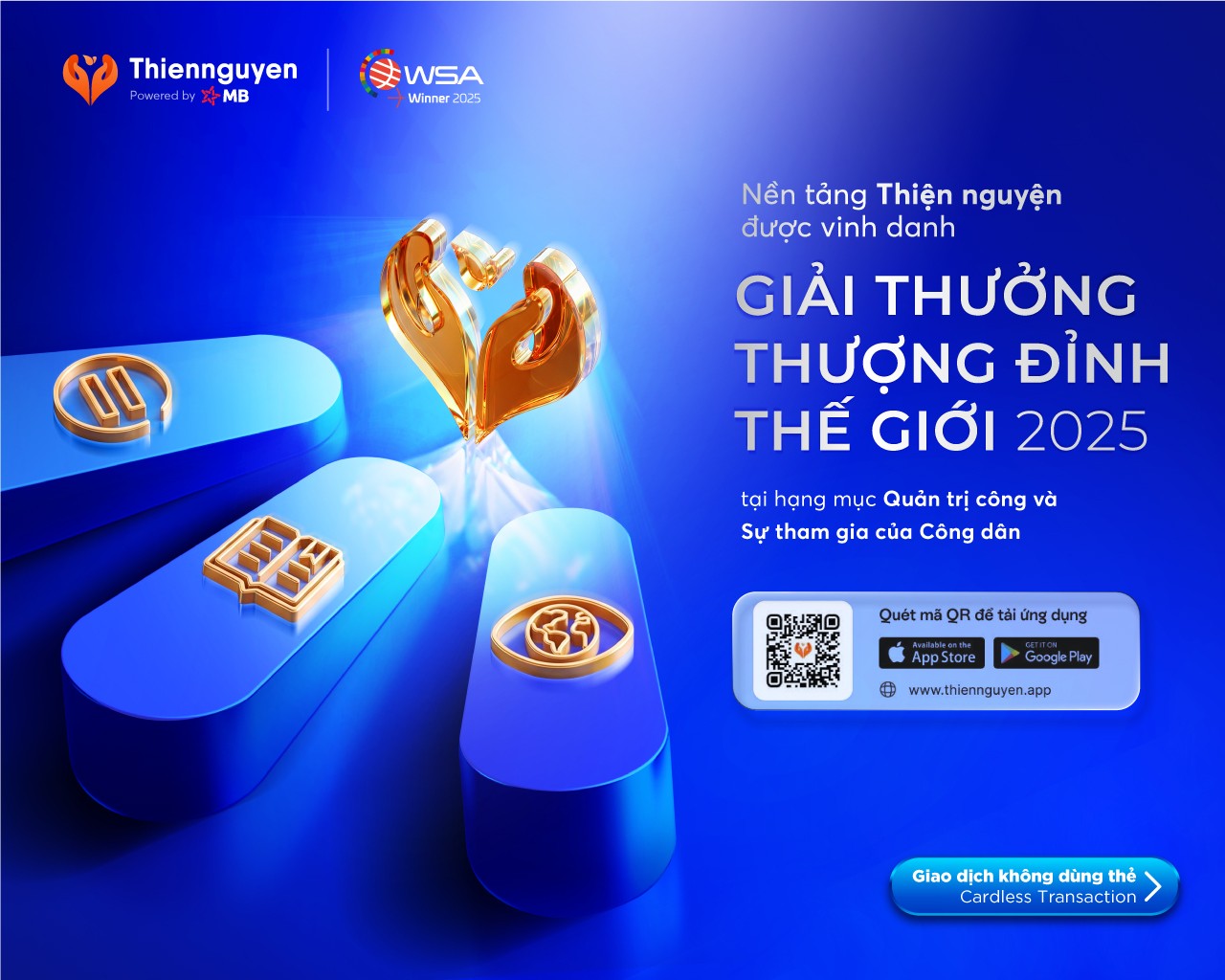 Nền tảng Thiện nguyện - giải pháp số do MB xây dựng, phát triển và vận hành Nền tảng Thiện nguyện - giải pháp số do MB xây dựng, phát triển và vận hành