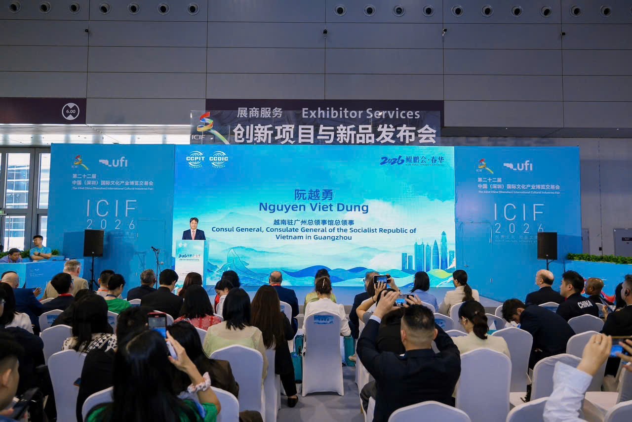 Lan tỏa văn hóa Việt Nam tại Hội chợ ICIF-22 Thâm Quyến