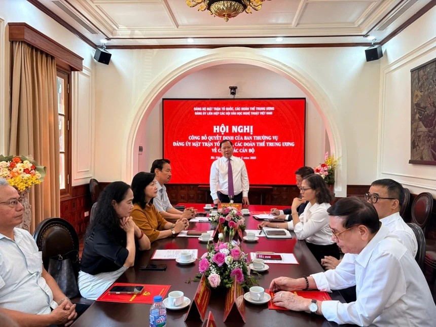 Nhạc sĩ Đỗ Hồng Quân giữ chức Bí thư Đảng ủy Liên hiệp các Hội Văn học Nghệ thuật Việt Nam