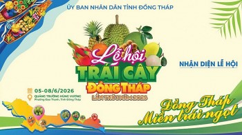 nhieu diem nhan hap dan tai le hoi trai cay dong thap lan thu i nam 2026