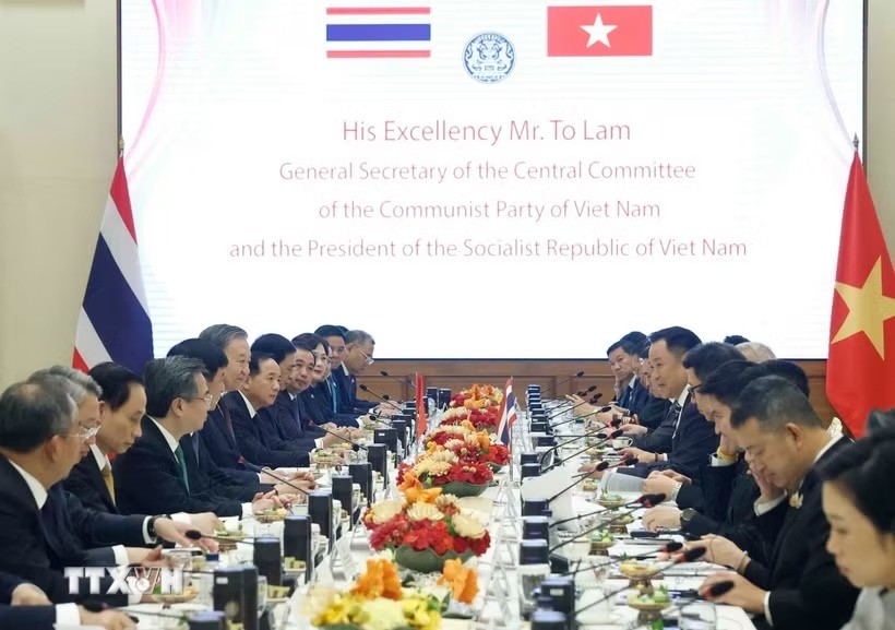 Việt Nam luôn coi trọng và mong muốn thúc đẩy quan hệ Đối tác Chiến lược Toàn diện với Thái Lan Việt Nam luôn coi trọng và mong muốn thúc đẩy quan hệ Đối tác Chiến lược Toàn diện với Thái Lan