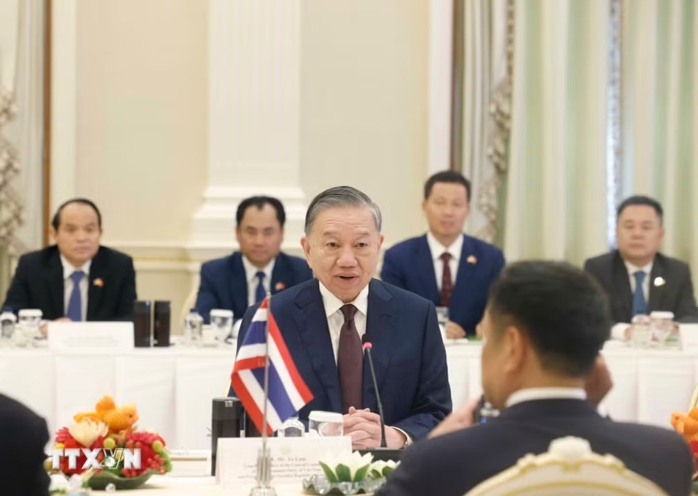 Việt Nam luôn coi trọng và mong muốn thúc đẩy quan hệ Đối tác Chiến lược Toàn diện với Thái Lan Việt Nam luôn coi trọng và mong muốn thúc đẩy quan hệ Đối tác Chiến lược Toàn diện với Thái Lan