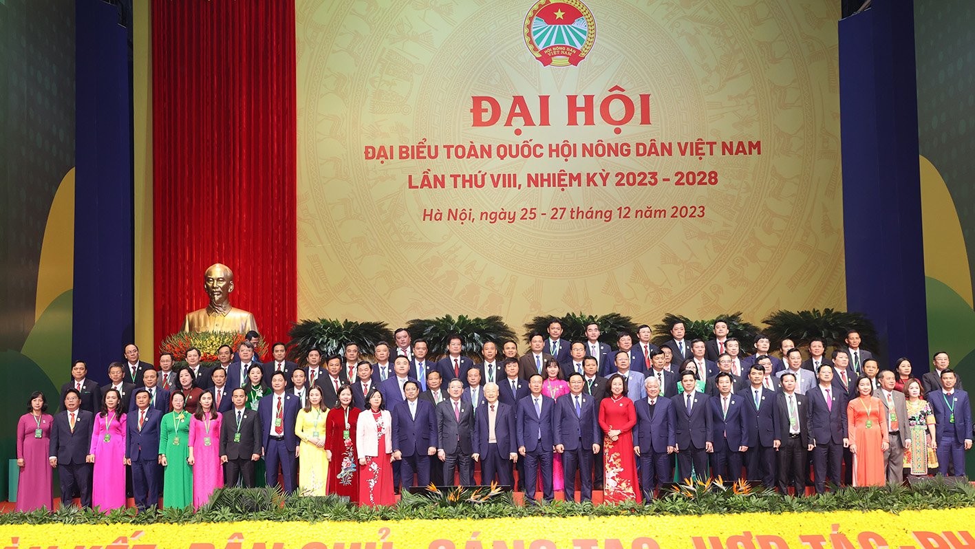 Hội Nông dân Việt Nam qua các kỳ Đại hội Dấu ấn 8 kỳ Đại hội Hội Nông dân Việt Nam: Hành trình đổi mới và phát triển của giai cấp nông dân