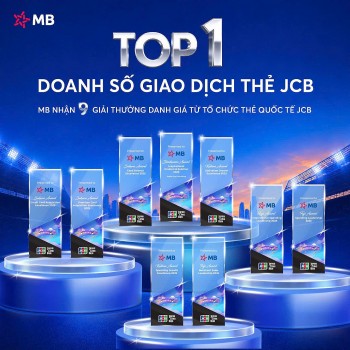 mb nhan 9 giai thuong danh gia tu jcb
