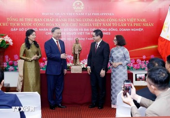 tong bi thu chu tich nuoc gap go dai dien cong dong nguoi viet tai philippines