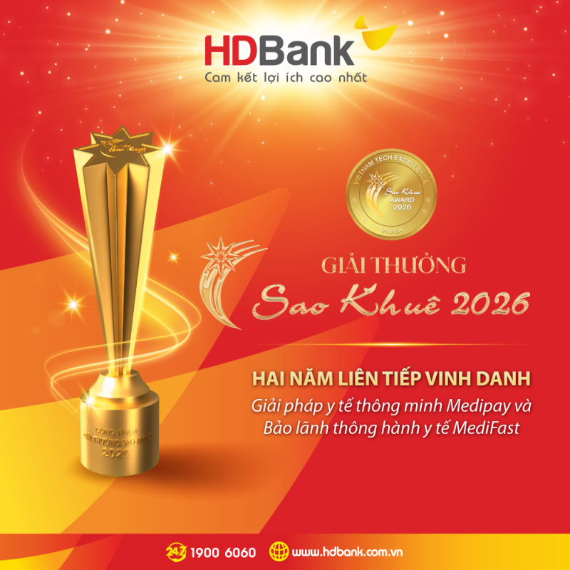 hdbank ghi dau an tai sao khue 2026 voi bo doi giai phap y te so medipay medifast