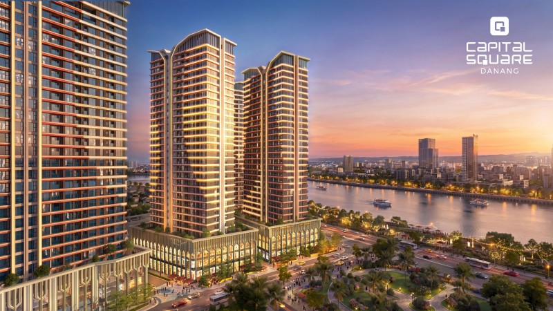 Phối cảnh dự án Capital Square bên sông Hàn.