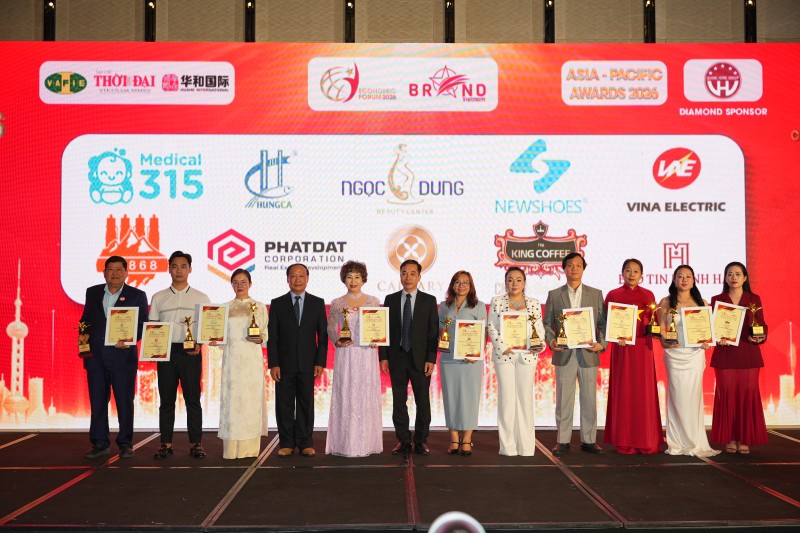 Thương hiệu tiêu biểu Châu Á - Thái Bình Dương 2026