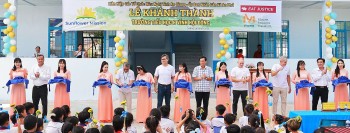 sunflower mission hoa ky tai tro cong trinh giao duc 49 ty dong tai an giang