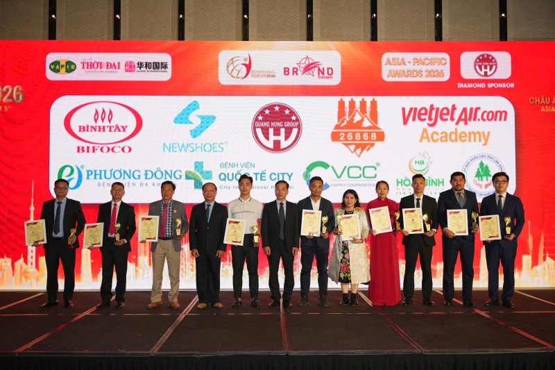 Công ty TNHH 26868 – Vinh dự nhận giải thưởng “Top 10 Doanh nghiệp tiêu biểu Châu Á – Thái Bình Dương 2026” Công ty TNHH 26868 – Vinh dự nhận giải thưởng “Top 10 Doanh nghiệp tiêu biểu Châu Á – Thái Bình Dương 2026”
