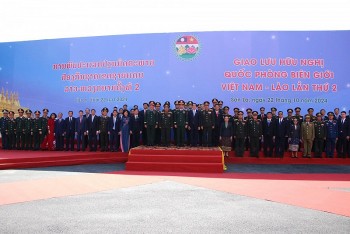 giao luu huu nghi quoc phong bien gioi viet nam lao lan thu 3