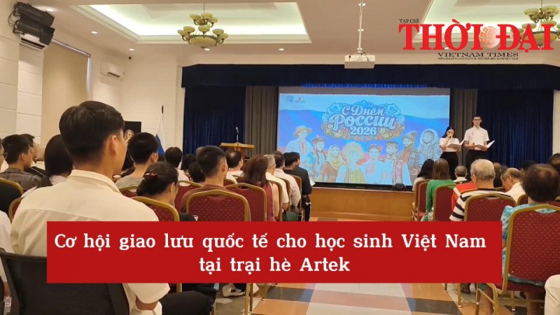 Video: Cơ hội giao lưu quốc tế cho học sinh Việt Nam tại trại hè Artek