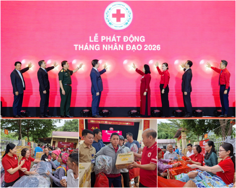 Tháng Nhân đạo 2026: trợ giúp gần 600 nghìn lượt người khó khăn, yếu thế Tháng Nhân đạo 2026: trợ giúp gần 600 nghìn lượt người khó khăn, yếu thế