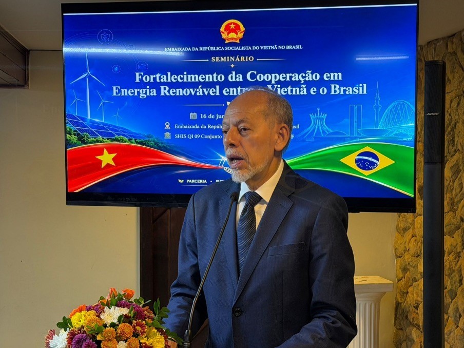 Việt Nam – Brazil: Tăng cường hợp tác trong lĩnh vực năng lượng tái tạo Việt Nam – Brazil: Tăng cường hợp tác trong lĩnh vực năng lượng tái tạo