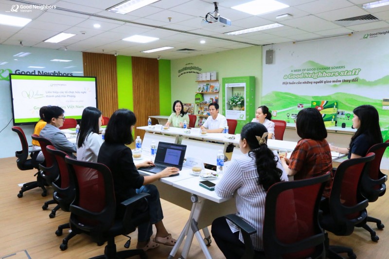 GNI và Liên hiệp các tổ chức hữu nghị thành phố Hải Phòng hợp tác triển khai chương trình viện trợ cho cộng đồng GNI và Liên hiệp các tổ chức hữu nghị thành phố Hải Phòng hợp tác triển khai chương trình viện trợ cho cộng đồng