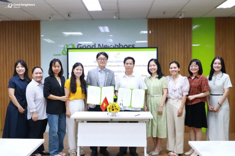 GNI và Liên hiệp các tổ chức hữu nghị thành phố Hải Phòng hợp tác triển khai chương trình viện trợ cho cộng đồng GNI và Liên hiệp các tổ chức hữu nghị thành phố Hải Phòng hợp tác triển khai chương trình viện trợ cho cộng đồng