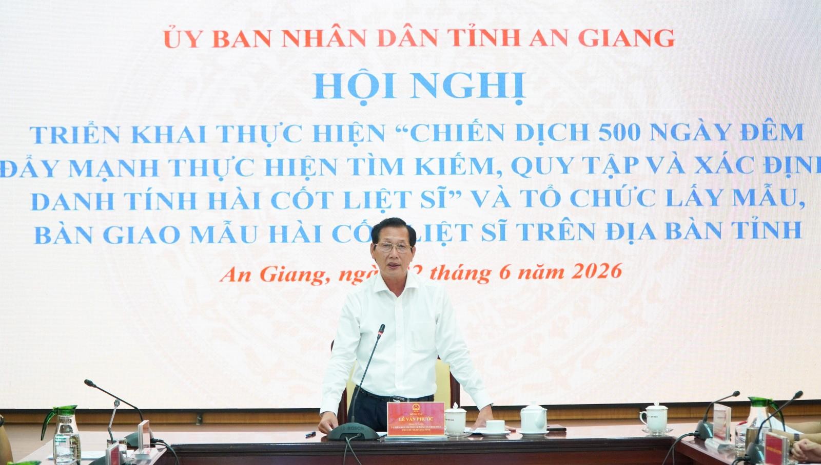 Phó Chủ tịch UBND tỉnh An Giang Lê Văn Phước, Trưởng Ban Chỉ đạo 515 tỉnh, Trưởng Ban Chuyên trách tỉnh Phó Chủ tịch UBND tỉnh An Giang Lê Văn Phước, Trưởng Ban Chỉ đạo 515 tỉnh, Trưởng Ban Chuyên trách tỉnh