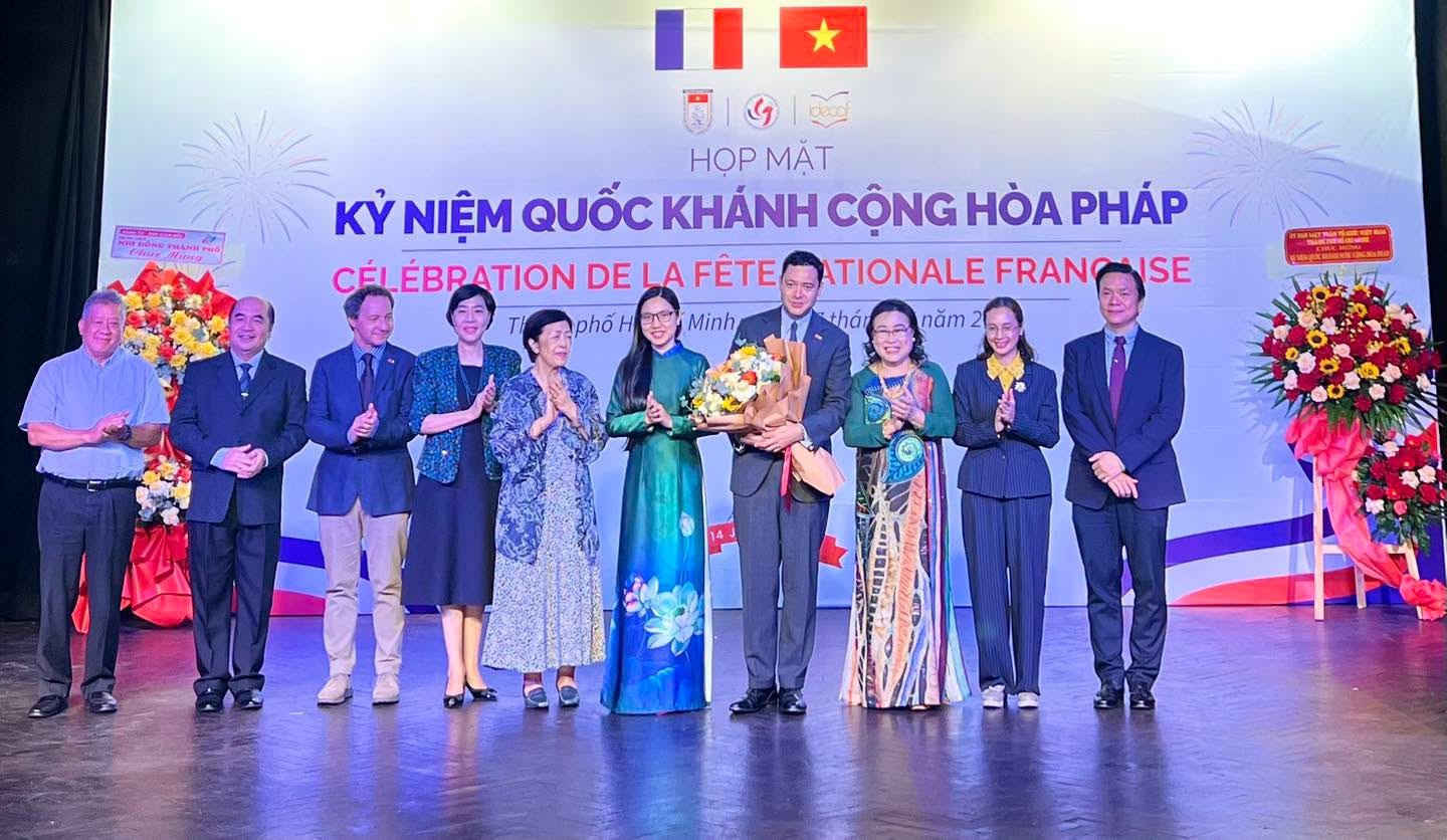 Kỷ niệm Quốc khánh Cộng hòa Pháp tại TP. Hồ Chí Minh