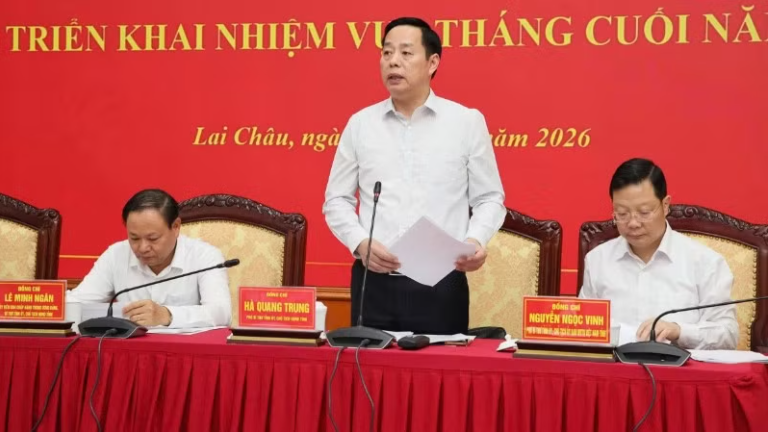 Lai Châu dẫn đầu các tỉnh Tây Bắc về tăng trưởng kinh tế 6 tháng đầu năm 2026 Lai Châu dẫn đầu các tỉnh Tây Bắc về tăng trưởng kinh tế 6 tháng đầu năm 2026