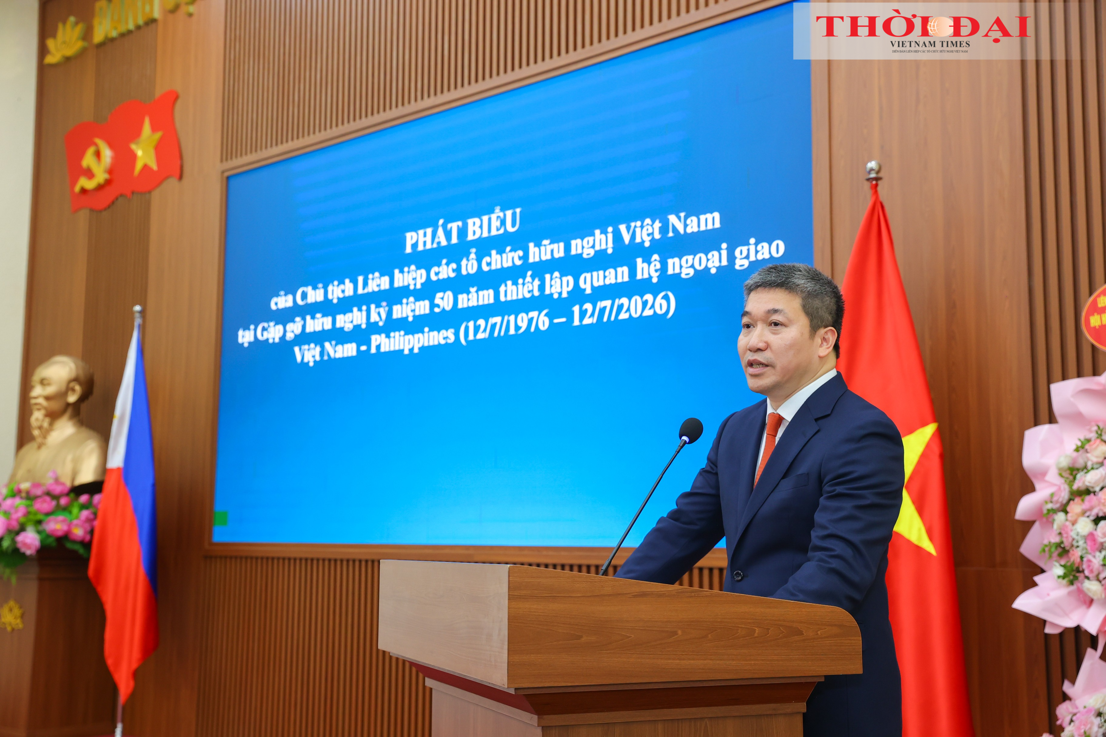 Ba ưu tiên thúc đẩy quan hệ nhân dân Việt Nam - Philippines Ba ưu tiên thúc đẩy quan hệ nhân dân Việt Nam - Philippines