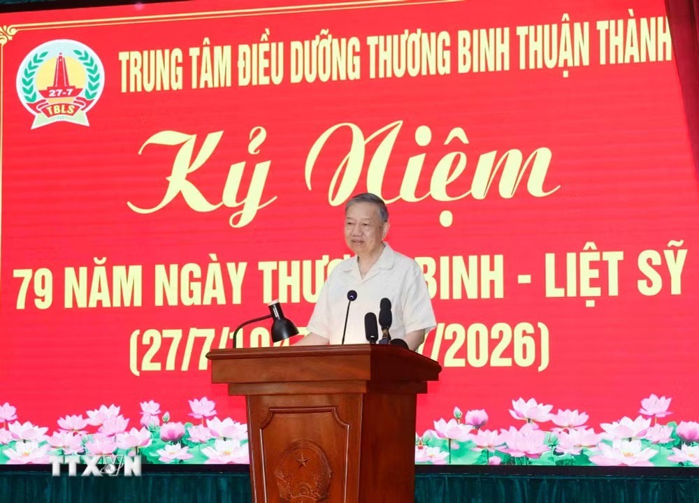 Tổng Bí thư, Chủ tịch nước: Tiếp tục rà soát, giải quyết đầy đủ chính sách đối với người có công và thân nhân Tổng Bí thư, Chủ tịch nước: Tiếp tục rà soát, giải quyết đầy đủ chính sách đối với người có công và thân nhân