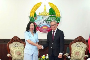 viet lao hop tac trao doi kinh nghiem trong cong tac kieu dan