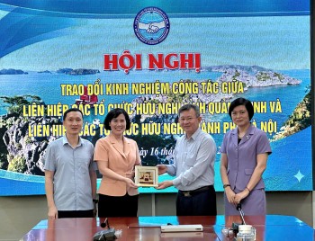 lien hiep cac to chuc huu nghi quang ninh va ha noi thong nhat nhieu noi dung phoi hop trong cong tac doi ngoai nhan dan