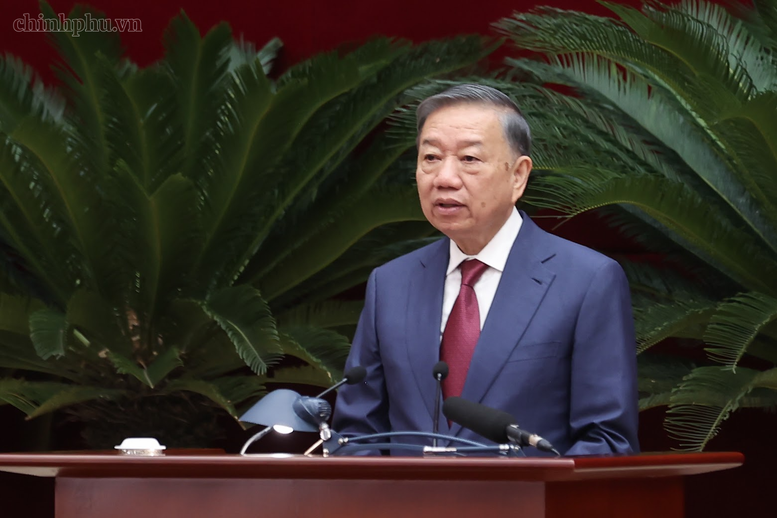 toan van phat bieu khai mac hoi nghi trung uong 3 khoa xiv cua tong bi thu chu tich nuoc to lam