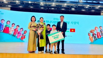 Gia đình đa văn hóa Việt - Hàn: Nền tảng nhân dân của quan hệ hai nước