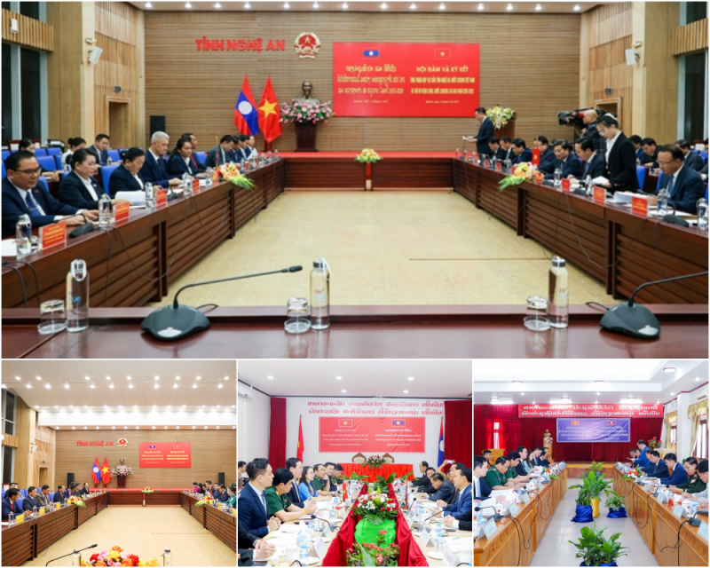 Nghệ An đề ra 09 giải pháp để tăng cường, thúc đẩy hợp tác với các địa phương của Lào