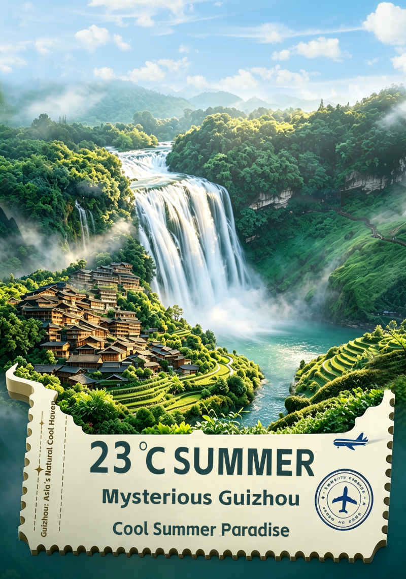 Escape the Heat: Journey from Vietnam to Guizhou's 23°C Summer Paradise Escape the Heat: Journey from Vietnam to Guizhou's 23°C Summer Paradise