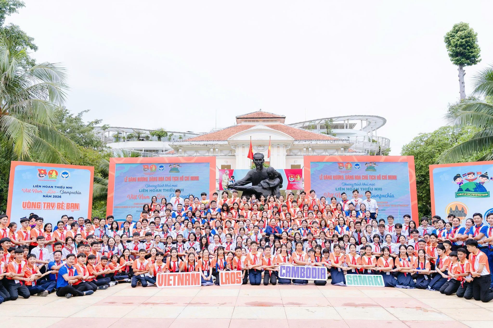 Liên hoan Thiếu nhi Việt Nam - Lào - Campuchia năm 2026: Thắt chặt tình đoàn kết qua những trải nghiệm ý nghĩa