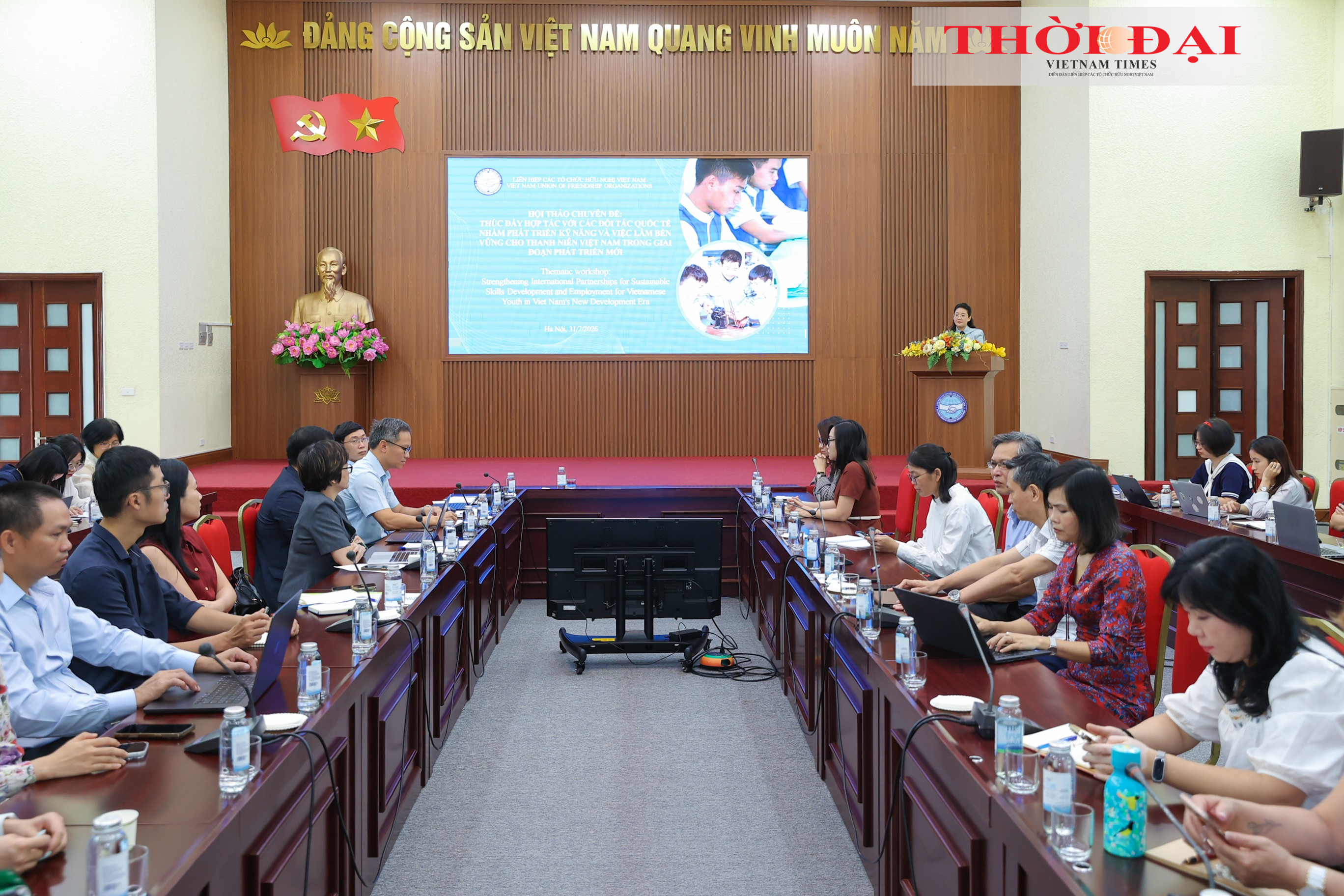 Các đại biểu tham dự hội thảo. (Ảnh: Đinh Hòa)