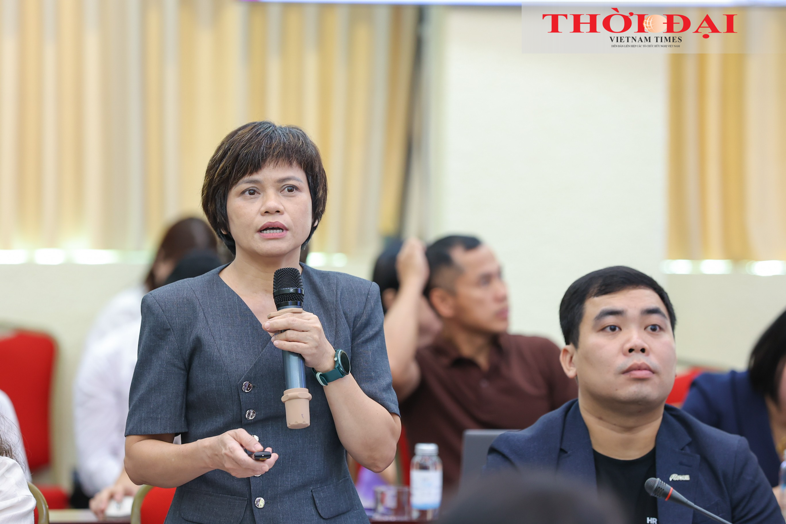 bà Đinh Thị Kiều Nhung, Chuyên gia chương trình giáo dục của Quỹ Châu Á