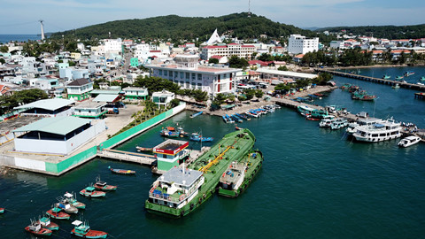 dao ngoc phu quoc nhin tu tren cao