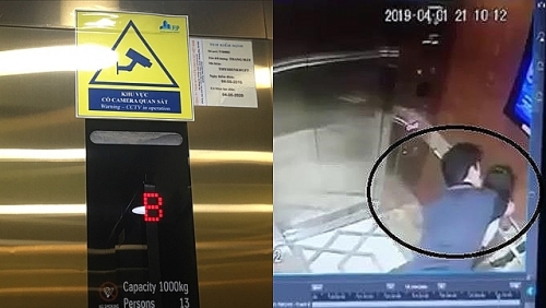 Dâm ô trong thang máy: Cần lắp ngay cảnh báo có camera