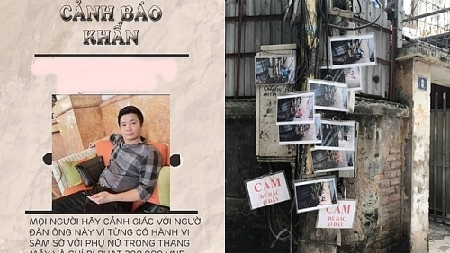 Dán ảnh người vi phạm ở khu vực công cộng: xấu hổ sẽ biết cách cư xử đúng