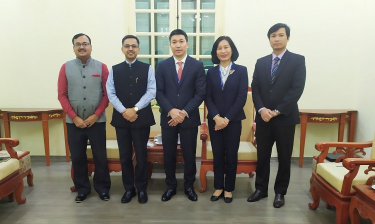 VUFO - ĐSQ Ấn Độ tại Việt Nam trao đổi về chuỗi hoạt động nhân 50 năm thiết lập quan hệ ngoại giao