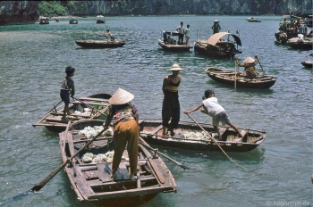 Chùm ảnh màu hiếm có về vịnh Hạ Long những năm 90