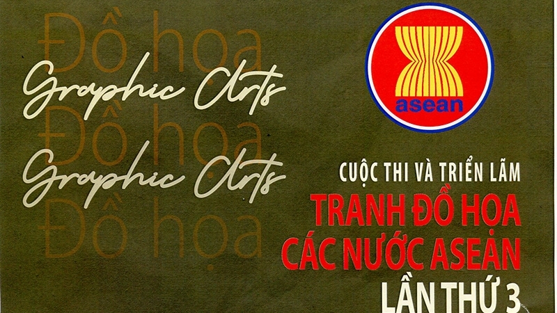 phat dong cuoc thi va trien lam tranh do hoa cac nuoc asean lan thu 3 tai ha noi