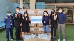 Hội sinh viên Việt Nam tại Hàn Quốc chung tay chống dịch