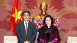 Chủ tịch Quốc hội Nguyễn Thị Kim Ngân đánh giá cao sự đóng góp của Đại sứ Umeda Kunio