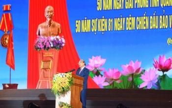 Chủ tịch nước Nguyễn Xuân Phúc: Quảng Trị là biểu tượng của chí khí oanh liệt hào hùng
